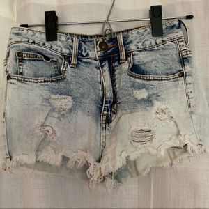 Bullhead Co. Acid Wash Shorts